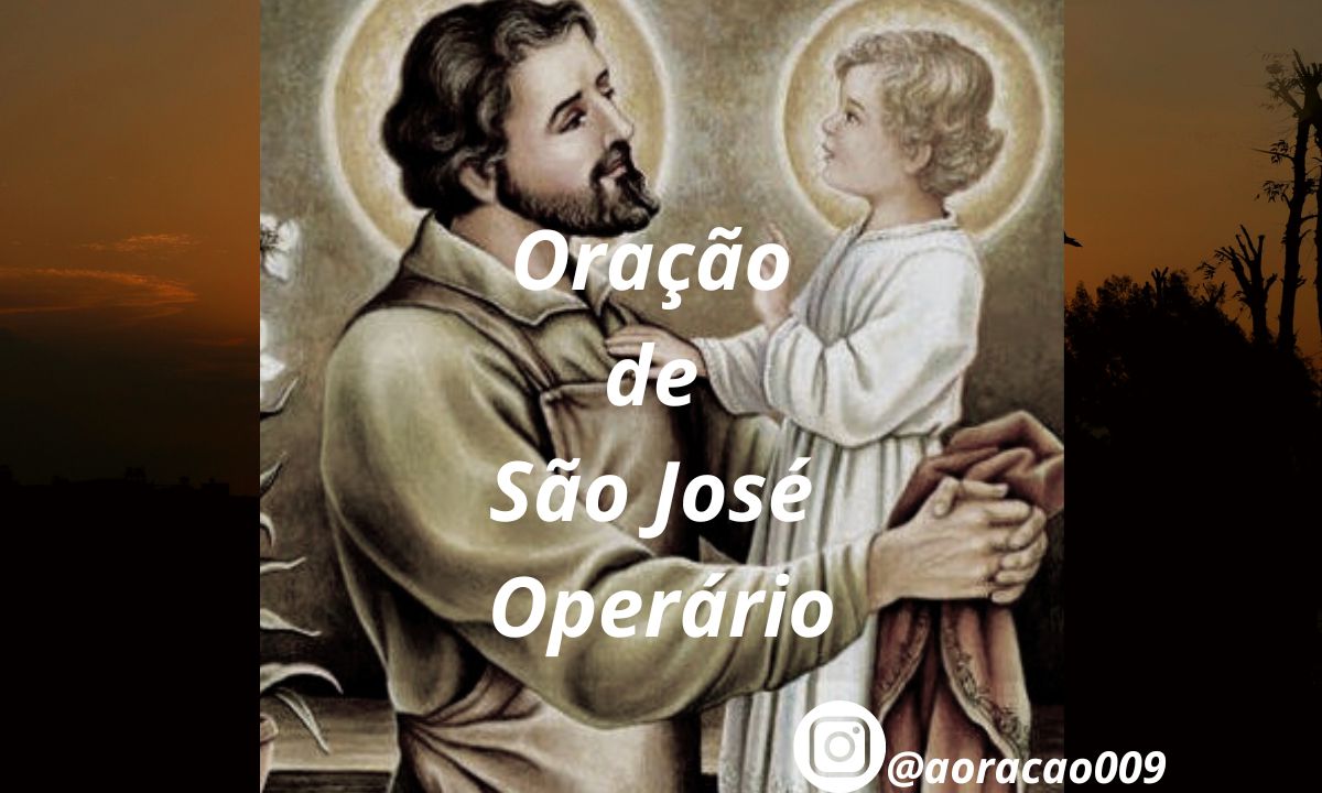 Ora O De S O Jos Oper Rio A Ora O