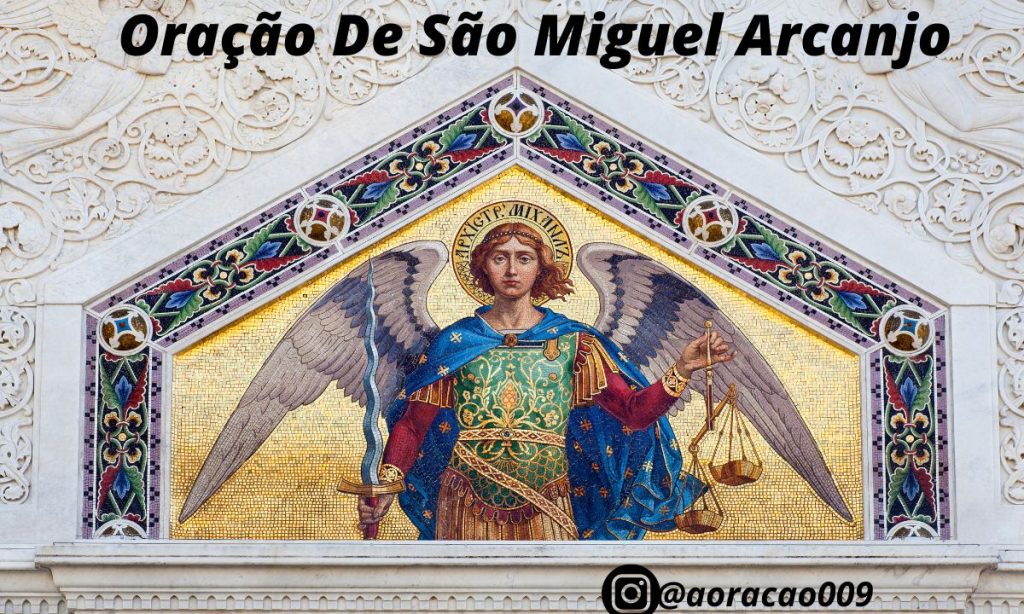 Oração De São Miguel Arcanjo 