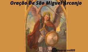 Oração De São Miguel Arcanjo