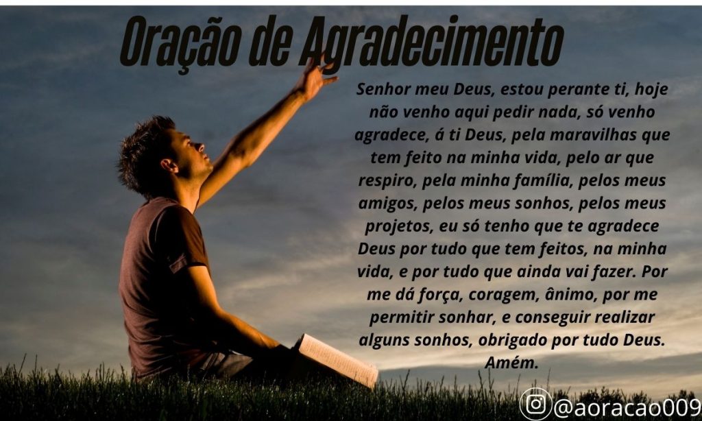 Oração de Agradecimento