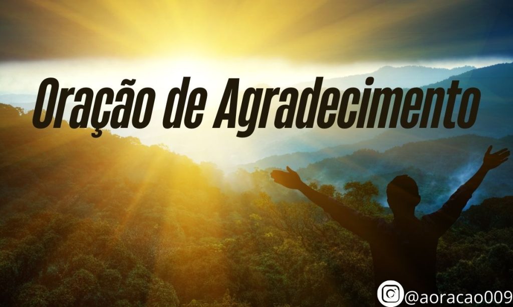 Oração de Agradecimento