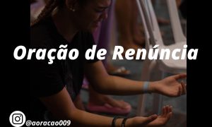 Oração de Renúncia